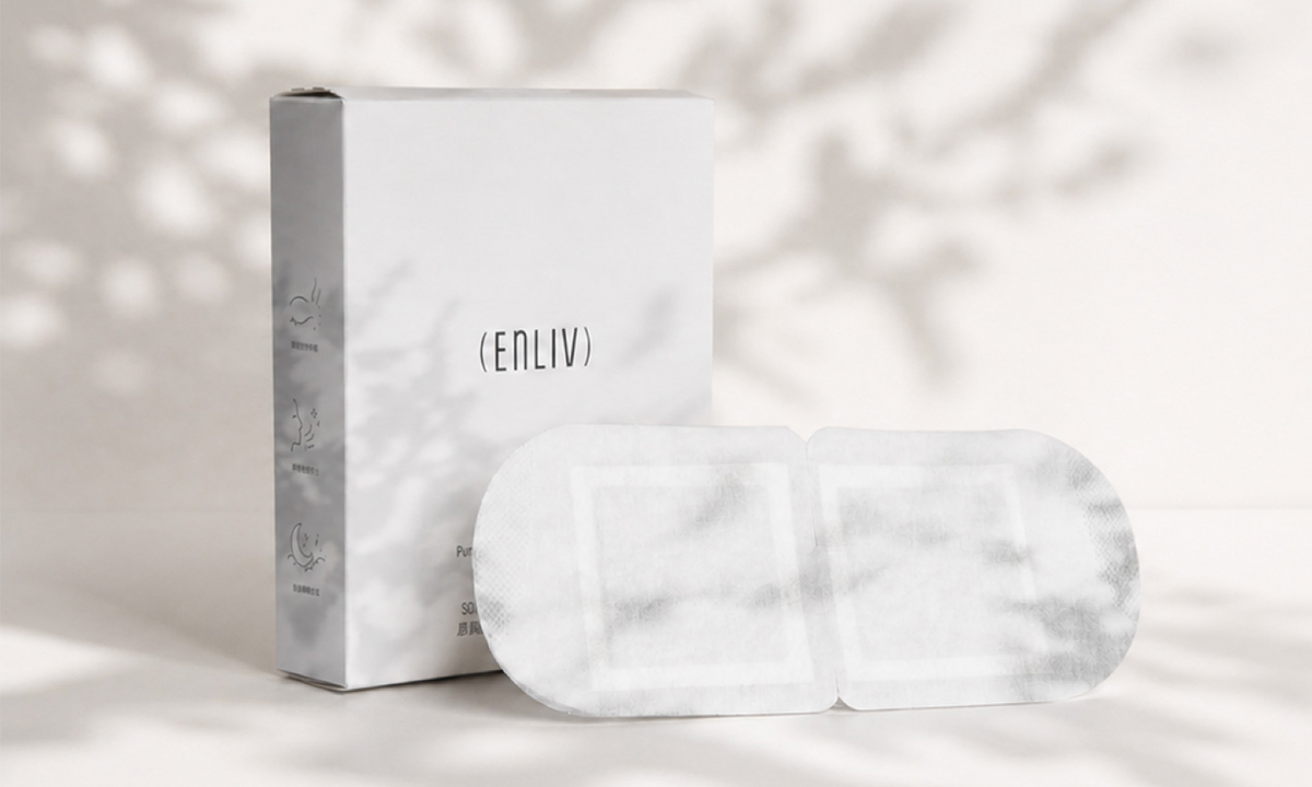 ENLIV 恩莉芙舒癒蒸氣熱敷眼罩與商品包裝